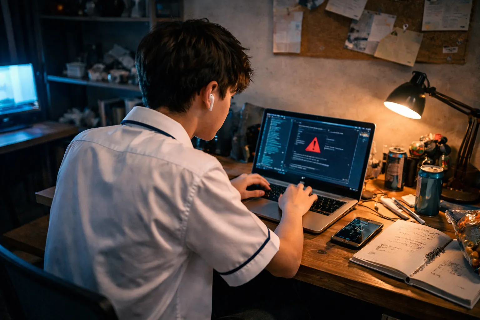 Online juvenile crime